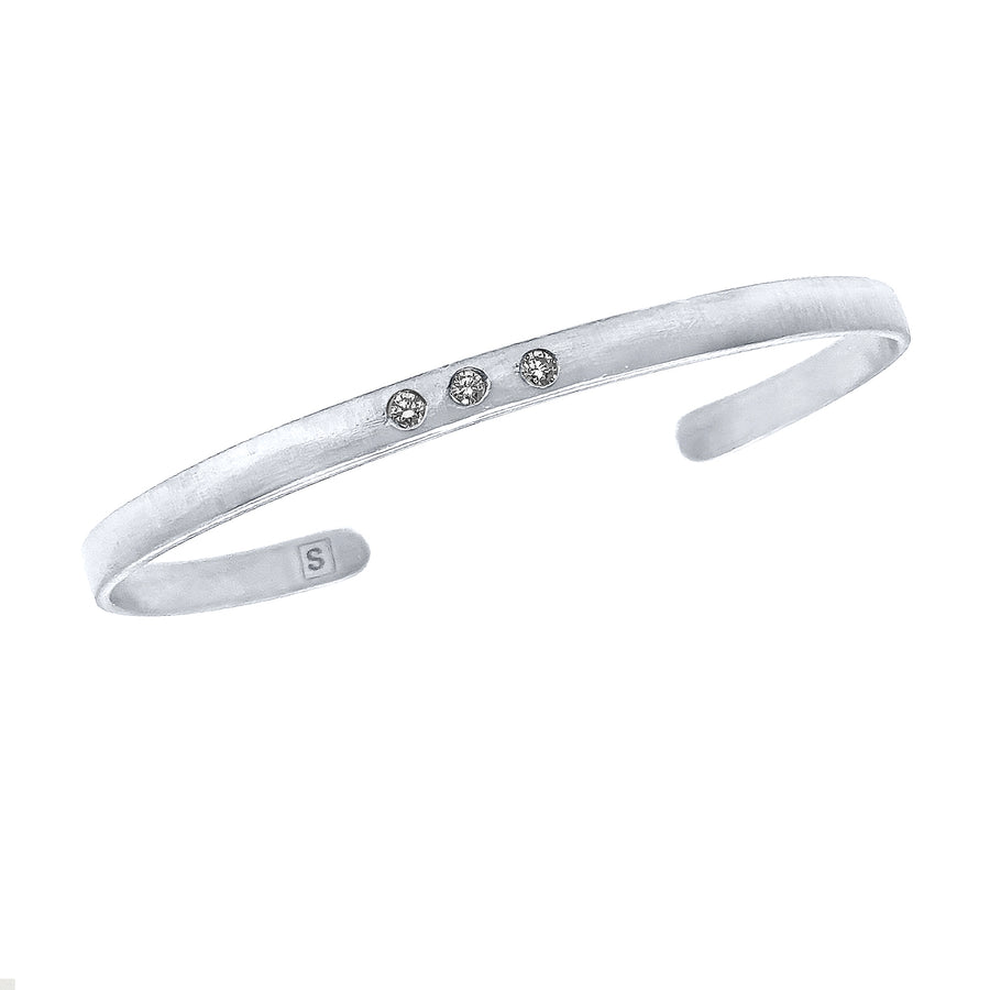 14-karat-white-gold-bracelet-Diamond-Health-Wealth-Happiness-collection-designed-by-Susanne-Siegel-Fine-Jewelry