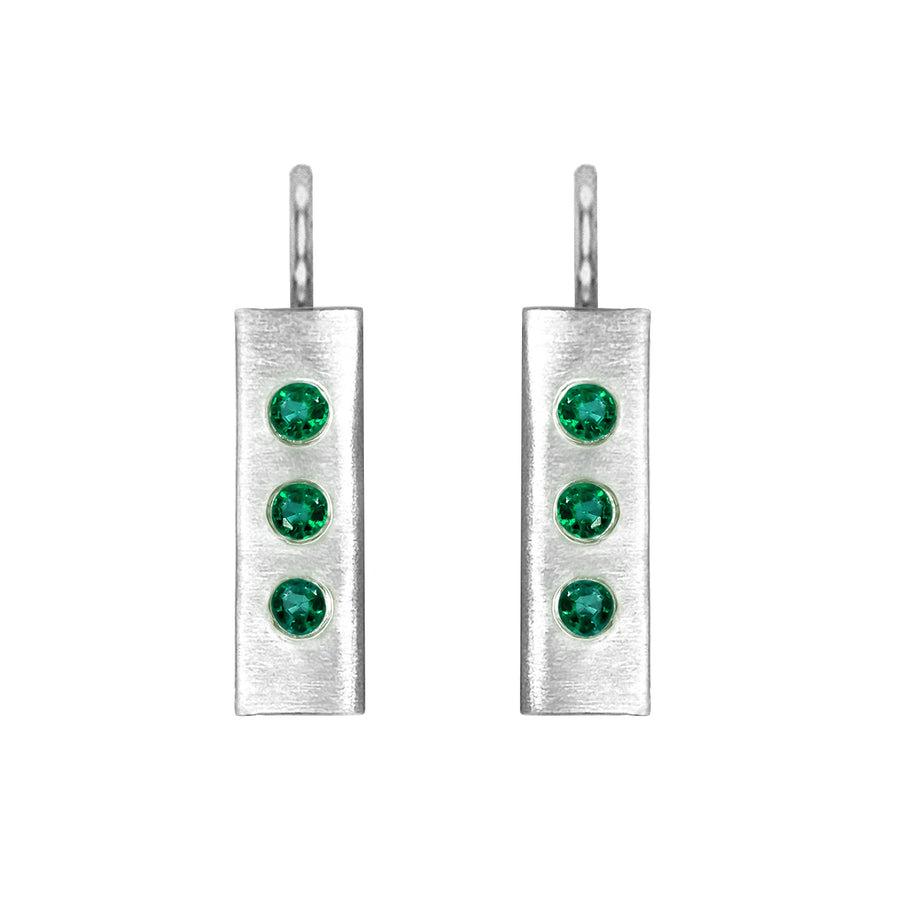 14-karat-white-gold-earrings-Emerald-Health-Wealth-Happiness-collection-designed-by-Susanne-Siegel-Fine-Jewelry