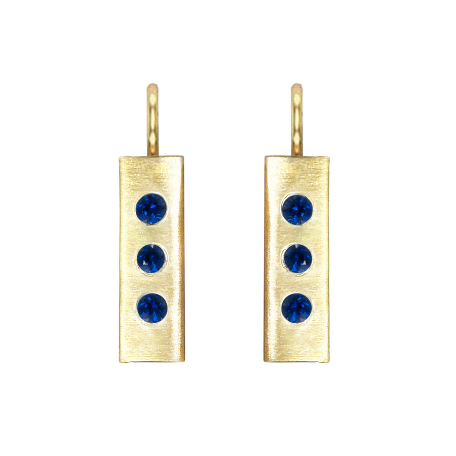 14-karat-yellow-gold-earrings-Sapphire-Health-Wealth-Happiness-collection-designed-by-Susanne-Siegel-Fine-Jewelry