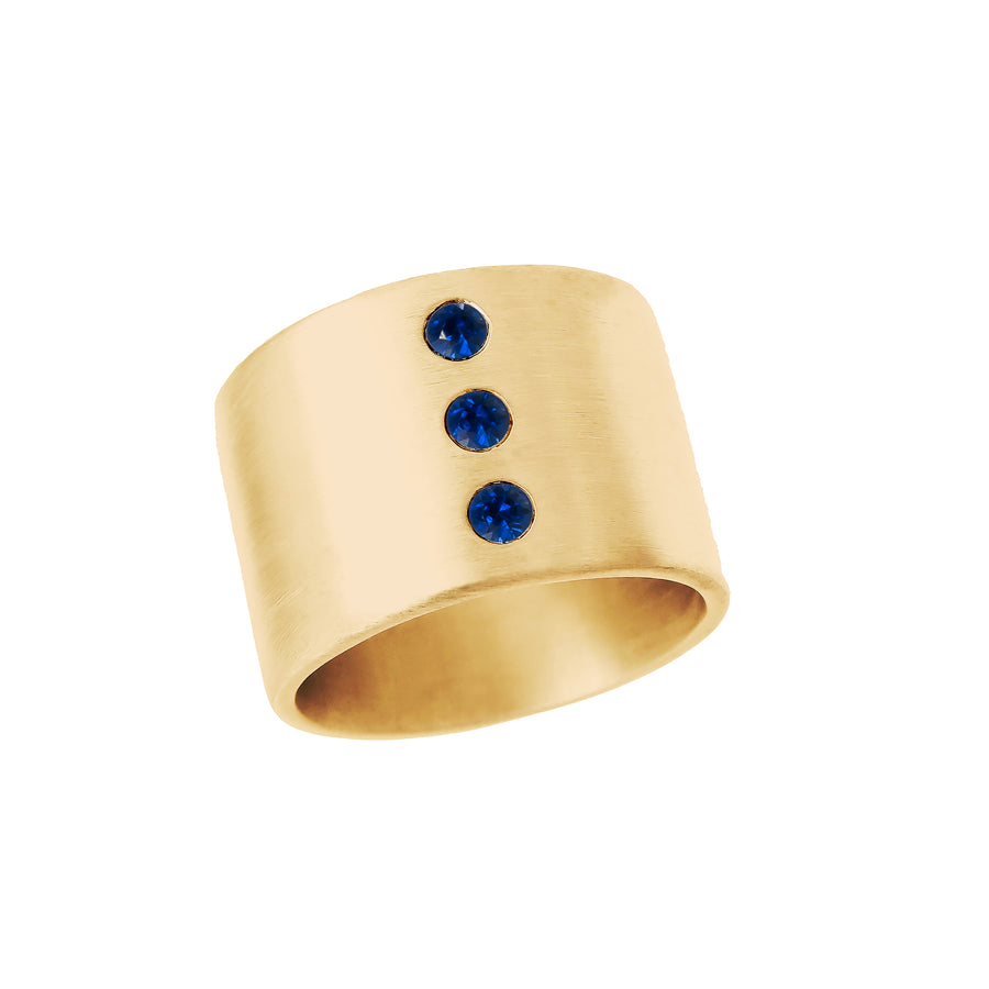 14-karat-yellow-gold-Ring-Sapphire-Health-Wealth-Happiness-collection-designed-by-Susanne-Siegel-Fine-Jewelry