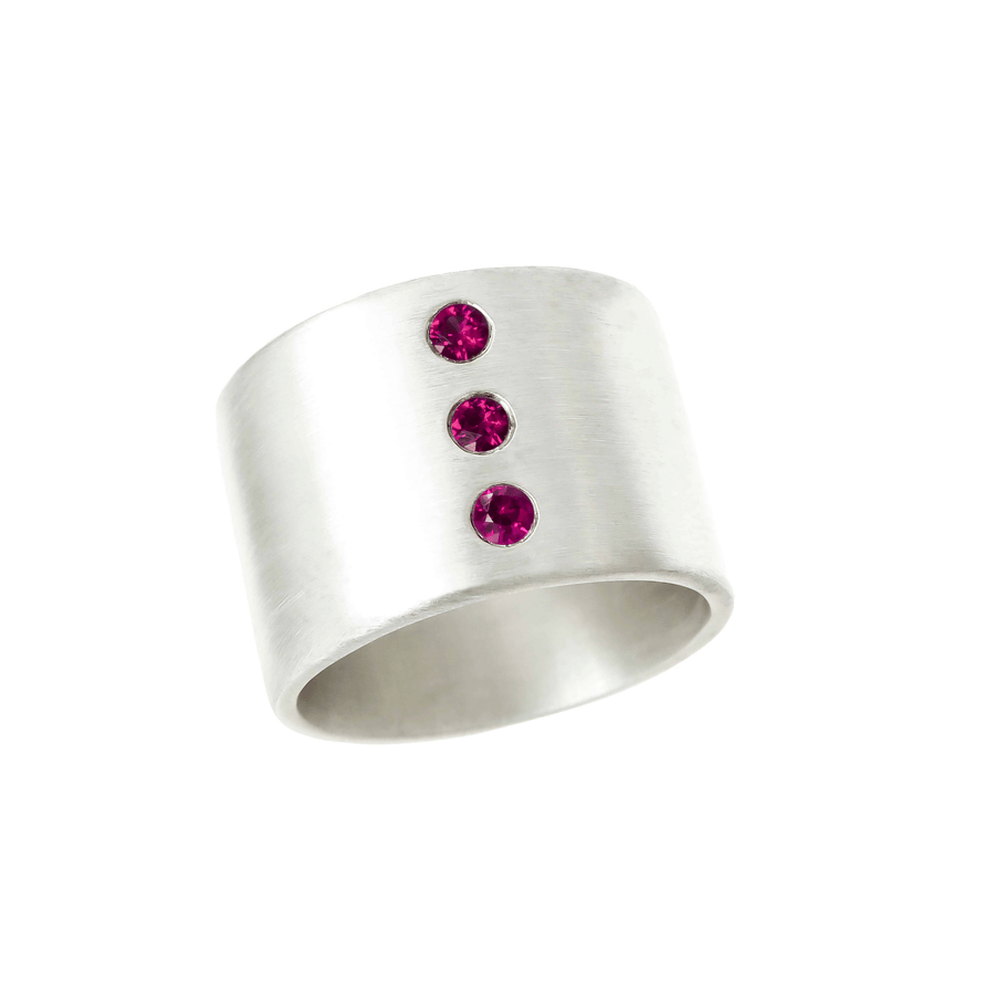 14-karat-white-gold-Ring-Ruby-Health-Wealth-Happiness-collection-designed-by-Susanne-Siegel-Fine-Jewelry