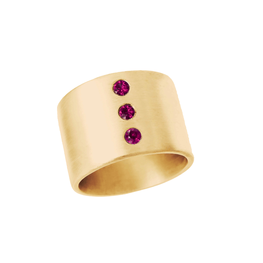 14-karat-yellow-gold-Ring-Ruby-Health-Wealth-Happiness-collection-designed-by-Susanne-Siegel-Fine-Jewelry