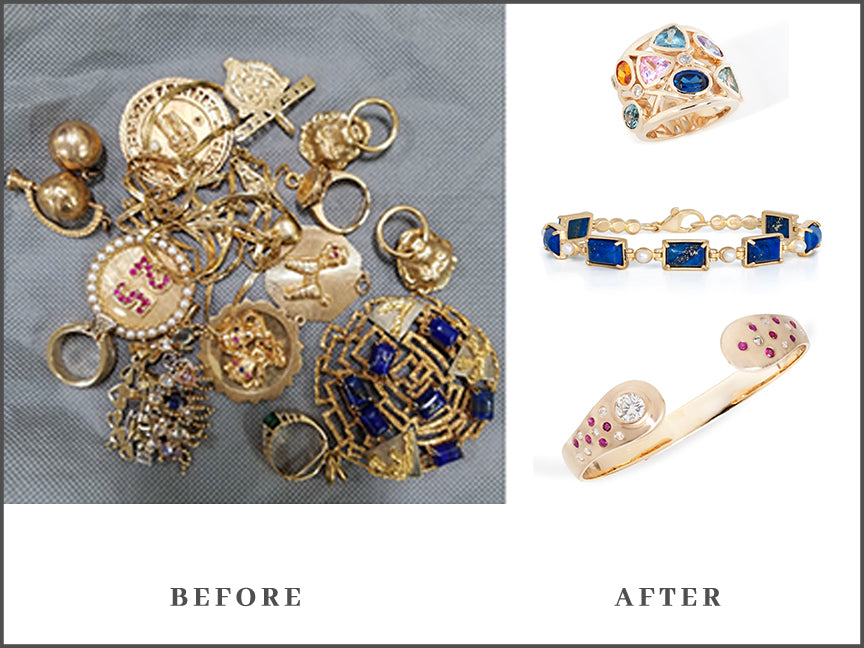 Nancy Custom Designed Heirloom Jewelry by Susanne Siegel.