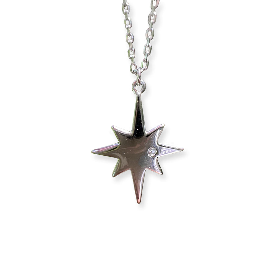 14-karat-white-gold-North-Star-Necklace-Diamond-Susanne-Siegel-Fine-Jewelry